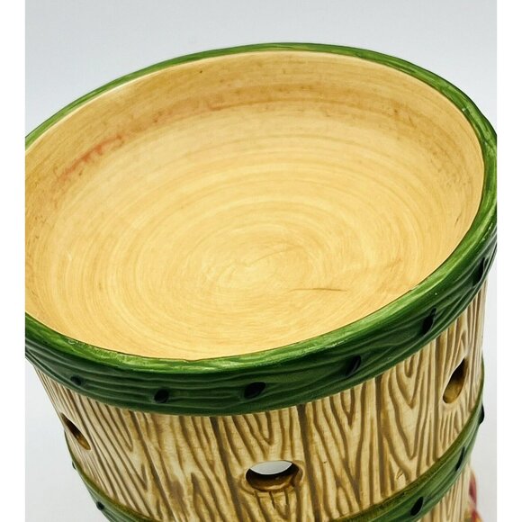 YANKEE CANDLE Wax Tart Burner Warmer Apple Barrel Tea Light Votive Lot of 2 - Picture 7 of 13